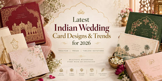 Latest Indian Wedding Card Designs & Trends for 2026