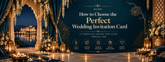 How to Choose the Perfect Wedding Invitation Card