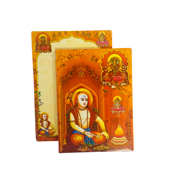 Traditional Purojan Ceremony Invitation Card - 2007