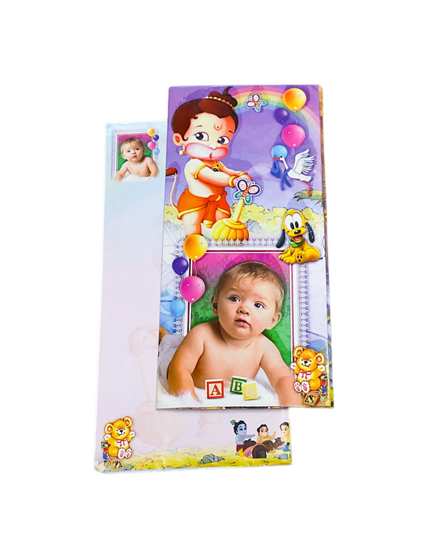 Little Krishna Baby Birthday Invitation Card - 3057