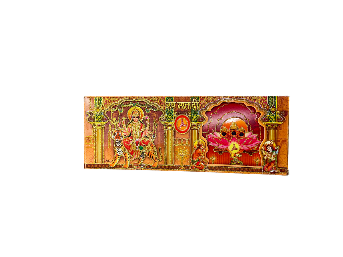 Maa Lakshmi & Goddess Durga Religious Card - 5001