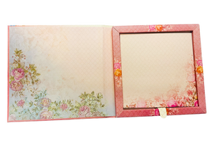 Luxury Floral Wedding Invitation Box with Designer Gift Bag - AC-438
