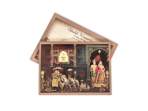 Premium Luxury Wedding Invitation Box with matt - AC-513