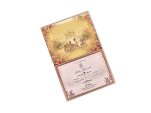 Vintage Procession Wedding Invitation Card - AC-515