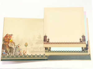 Divine Ganesha or Tirupati Balaji Wedding Invitation Card - AC-541