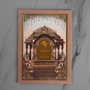 Royal Temple Wedding Invitation Card - AC-548