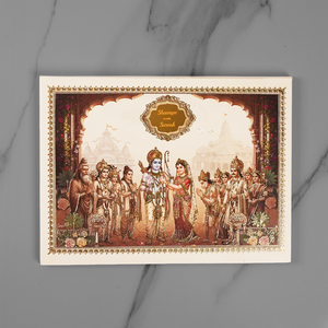 Ram Sita Wedding Invitation Card - AC-554