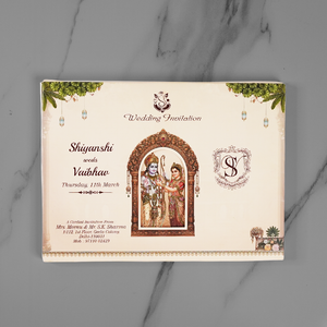Ram Sita Wedding Invitation Card - AC-554