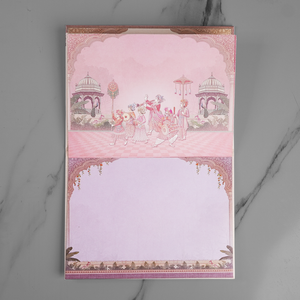 Traditional Bride Groom Wedding Invitation Card - AC-559
