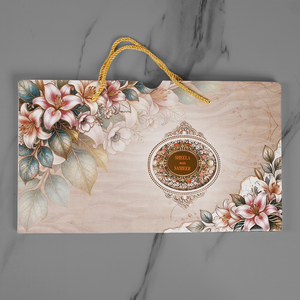 Elegant Floral Luxury Wedding Invitation Card - AC-591