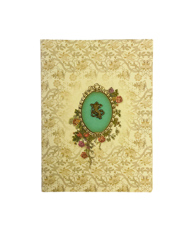 Elegant Floral Wedding Card - CM-010