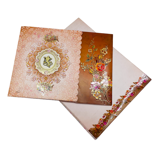 Elegant Floral Wedding Card - CS-025