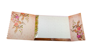 Elegant Floral Wedding Card - CS-025