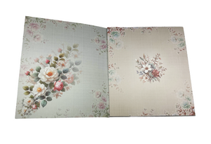 Elegant Floral Pastel Wedding Invitation Card - D-026