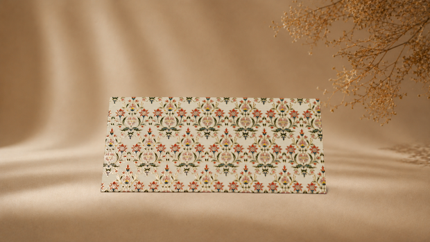 Heritage Floral Foil Envelope - E103
