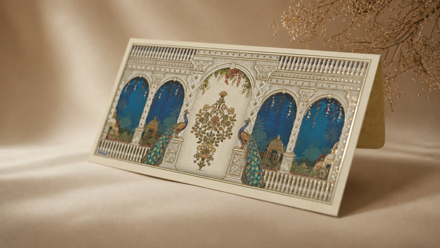 Peacock Palace Envelope - E112