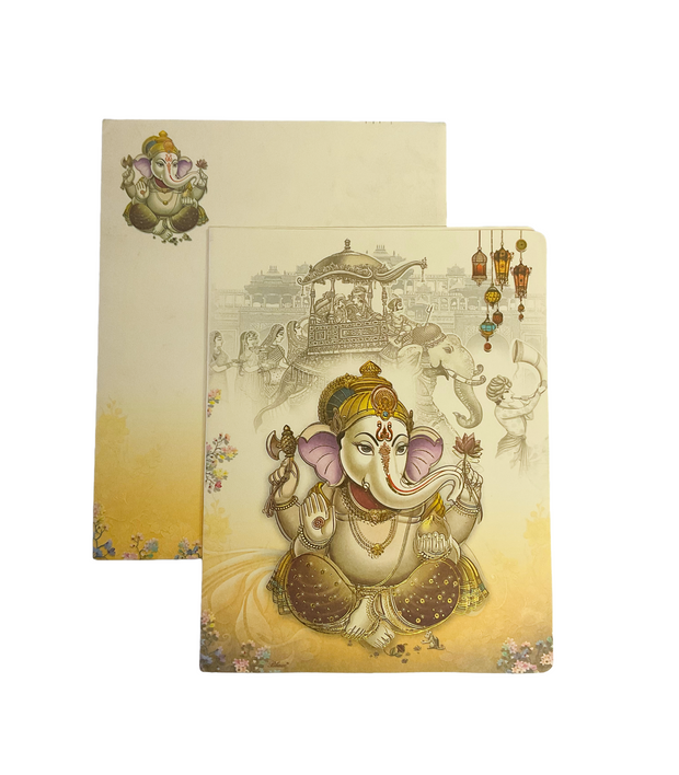 Ganesh Ji Royal Wedding Card - GK-001