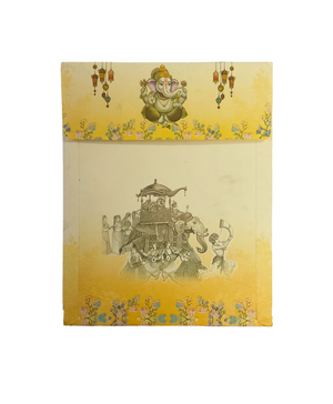 Ganesh Ji Royal Wedding Card - GK-001
