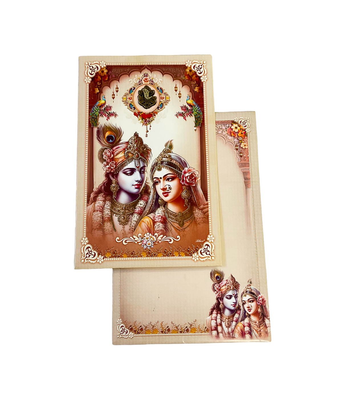 Radha Krishna Divine Wedding Invitation - M-001