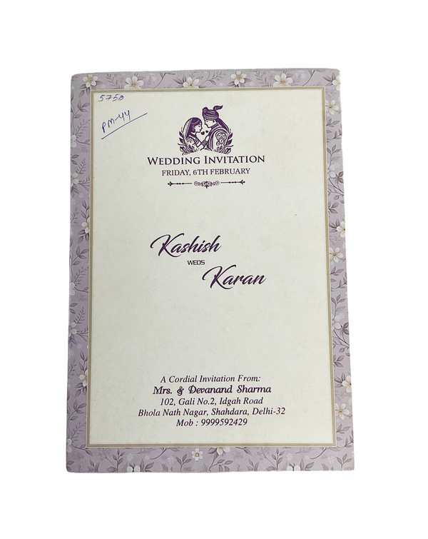 Invitation Cards Detail