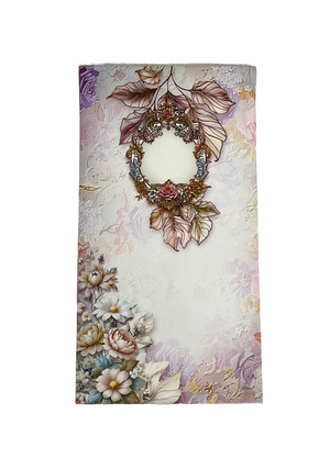 Elegant Lavender Floral Wedding Invitation Card - PM-049