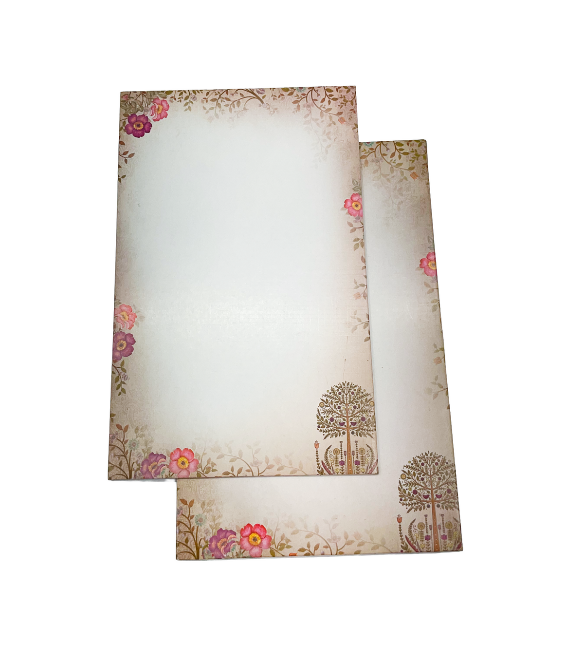 Floral Heritage Wedding Invitation Card - S-004