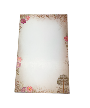 Floral Heritage Wedding Invitation Card - S-004