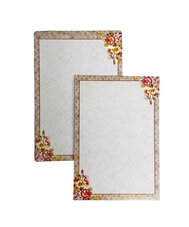 Classic Floral Pattern Wedding Invitation Card - SP-002