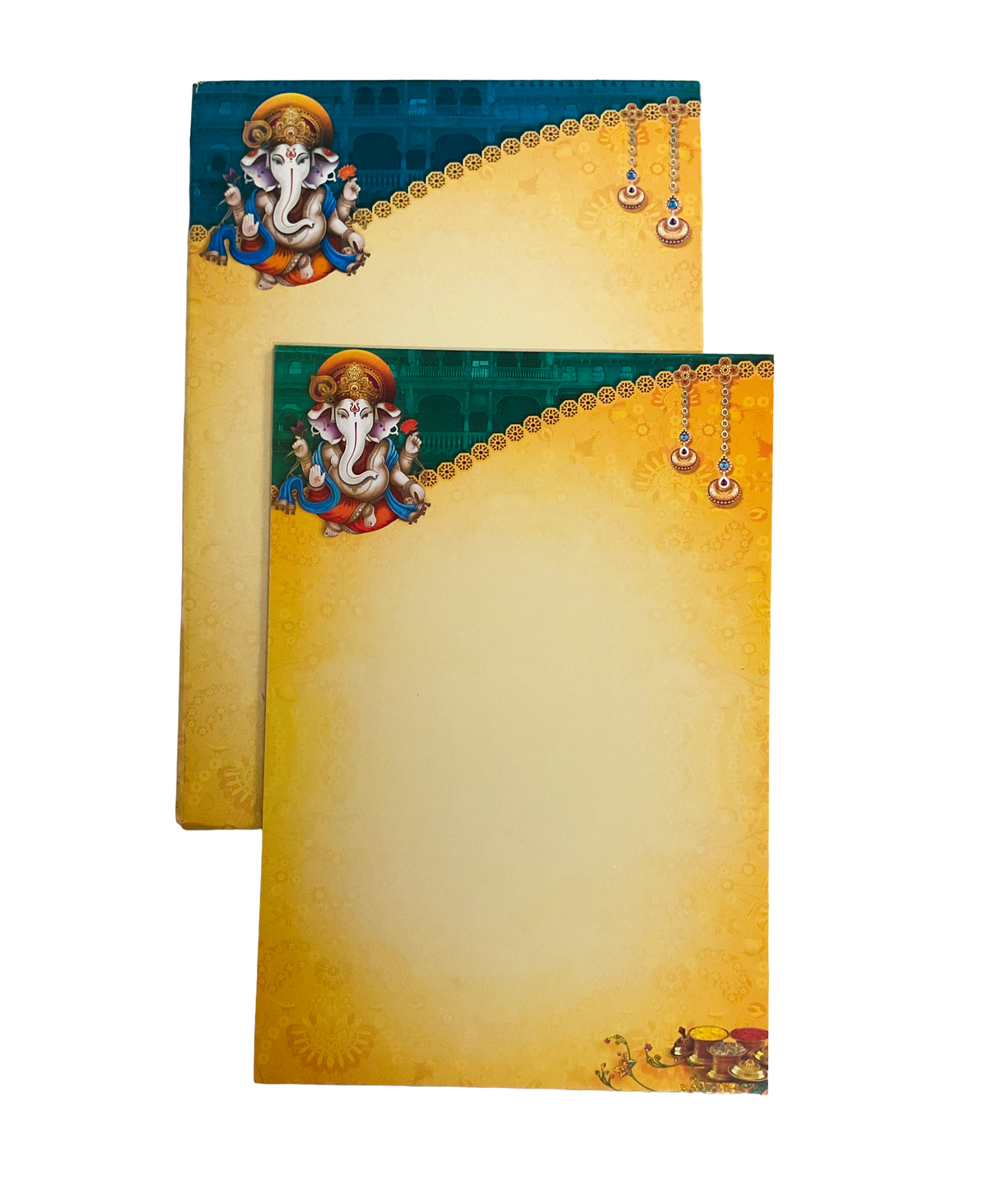 Traditional Ganesha Wedding Invitation Card - SP-004
