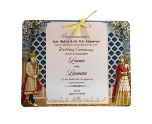 Elegant Bride & Groom Design Invitation Card - SP-022