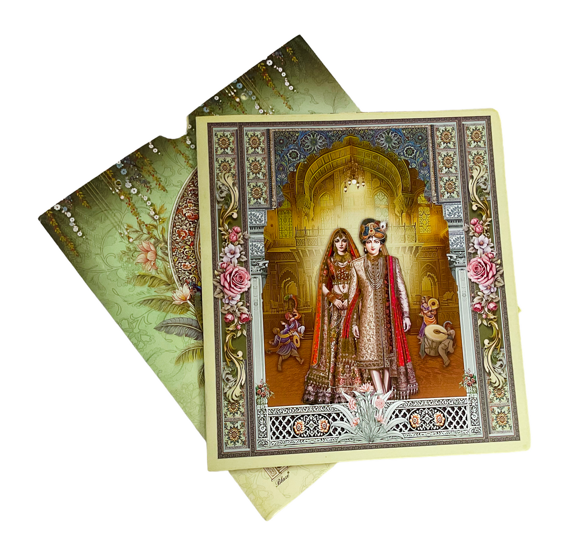Luxury Traditional Indian Wedding Card - T-001